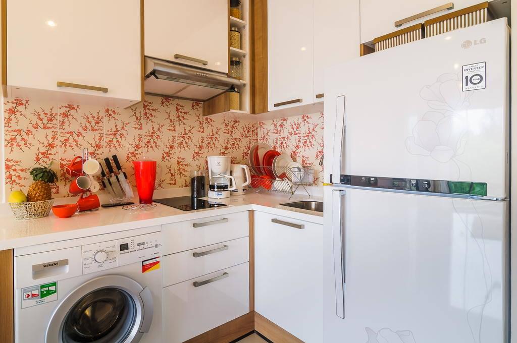 Роскошные апартаменты с 1 спальней и с видом на бассейн в проекте Карон Чик, на пляже Карон