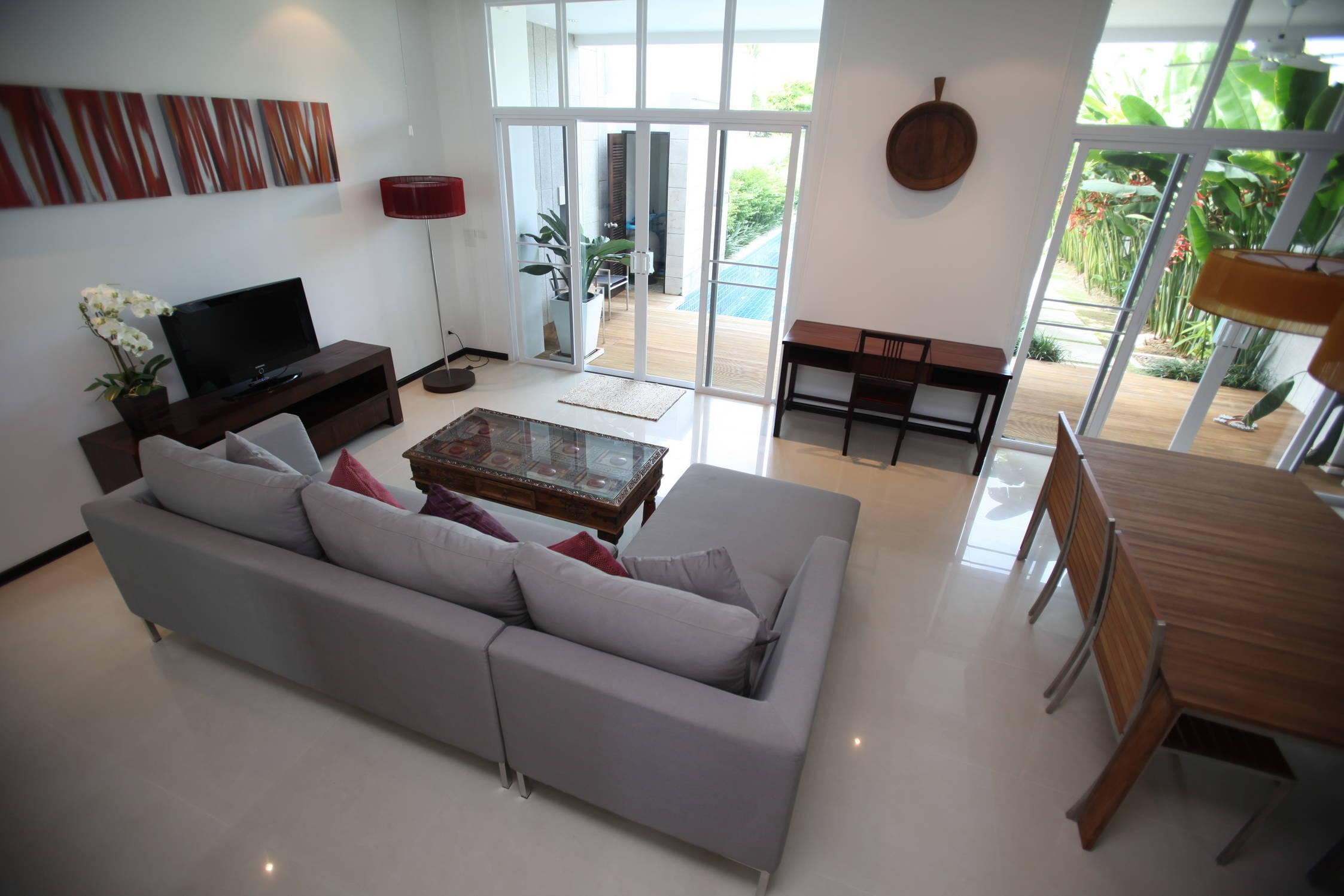 Роскошная вилла с 4 спальнями и с видом на бассейн в проекте Ту Виллас Оксиджен Бангтао, на пляже Бангтао/Лагуна