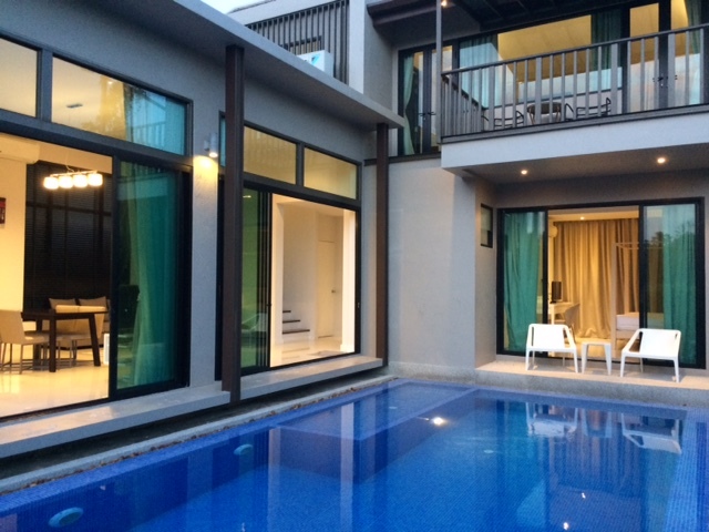 Роскошная вилла с 2 спальнями и с видом на бассейн в проекте Пхурисала, на пляже Бангтао/Лагуна