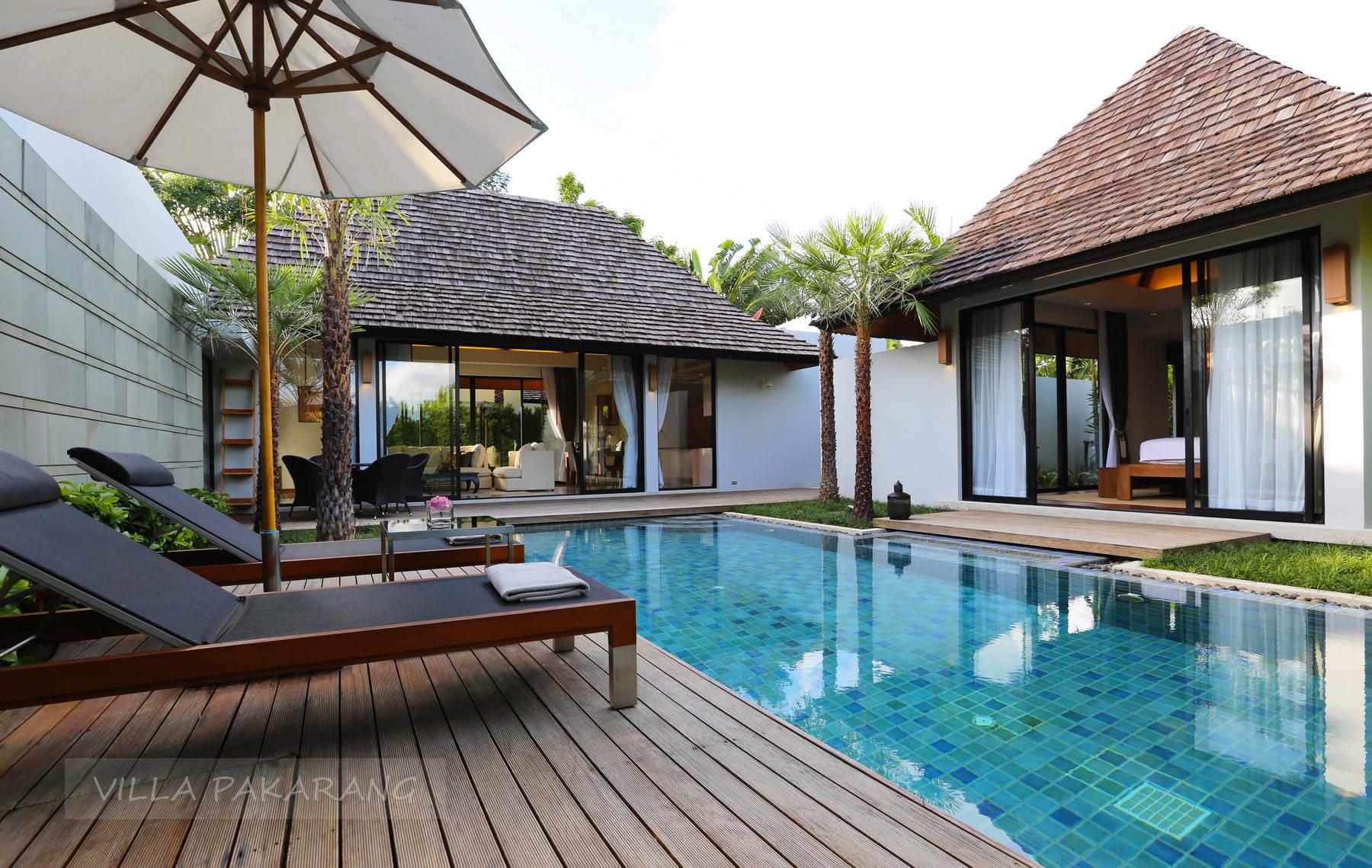 Сказочная вилла с 2 спальнями и с видом на бассейн в проекте Анчан 1 и 2, на пляже Бангтао/Лагуна