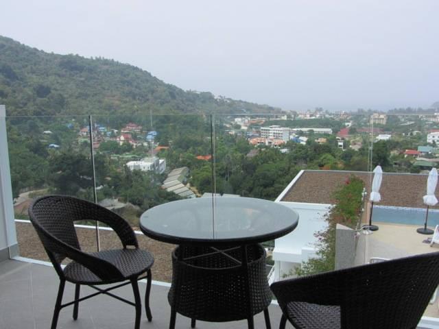 Cтильные апартаменты с 1 спальней и с видом на море в проекте Ката Оушен Вью, на пляже Ката