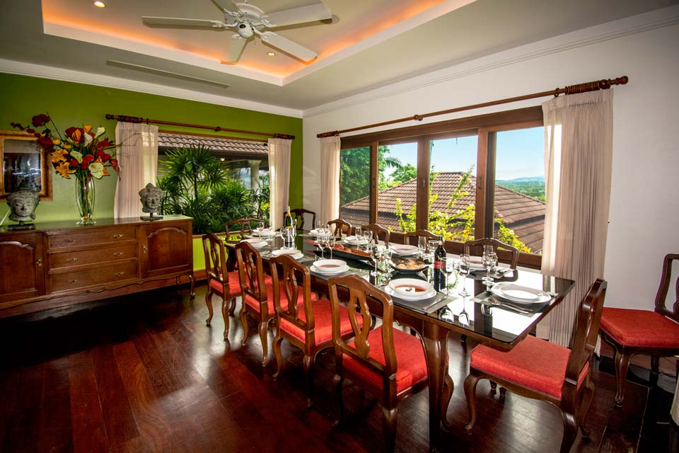 Удобная вилла с 6 спальнями и с видом на горы в проекте Лейквуд хиллс, на пляже Бангтао/Лагуна