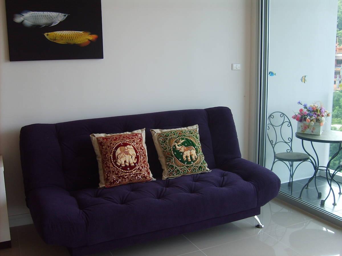 Сказочные апартаменты студия и с видом на бассейн в проекте Карон Чик, на пляже Карон