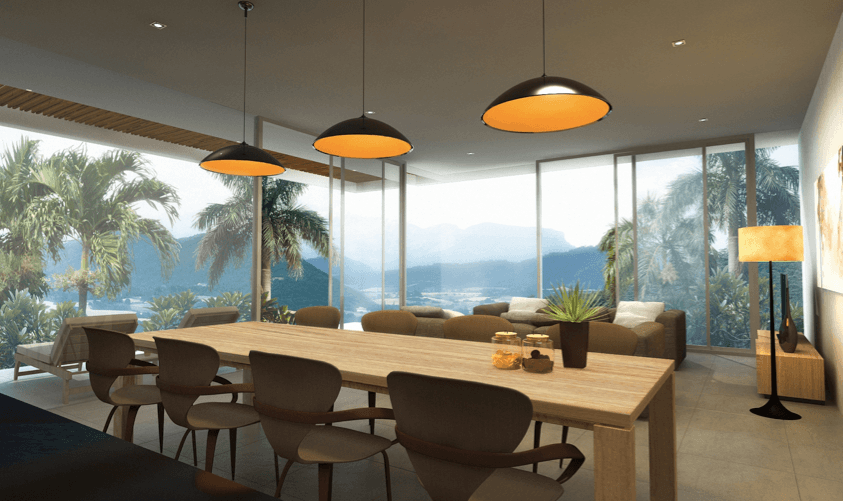 Модная вилла с 4 спальнями и с видом на бассейн в проекте Санпао, на пляже Лаян  (+ Видео обзор)