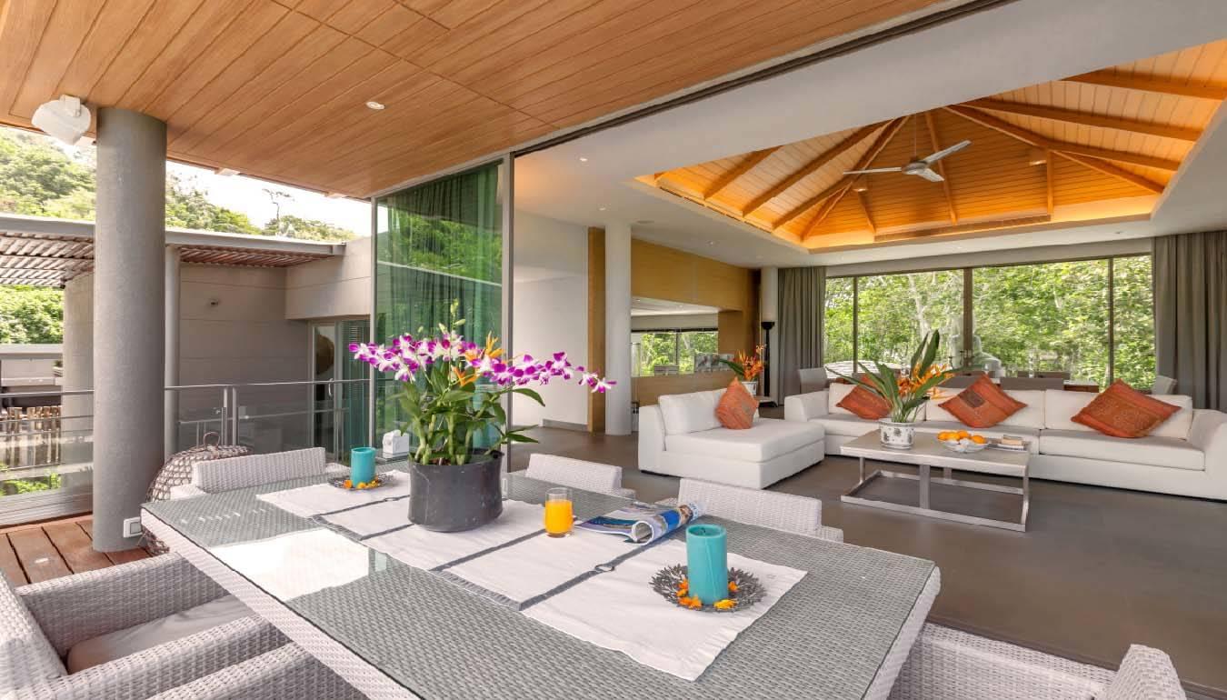 Комфортабельная вилла премиум класса с 4 спальнями и с видом на море в проекте Ля Колин, на пляже Лаян 