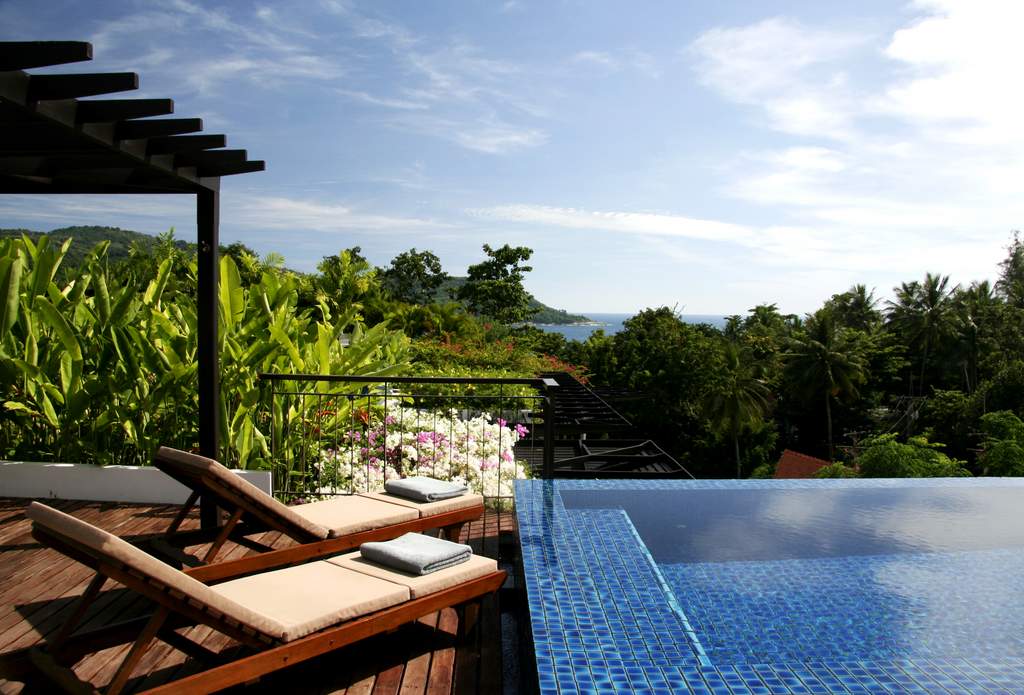 Модные апартаменты с 2 спальнями и с видом на море в проекте Ката Гарденс, на пляже Ката