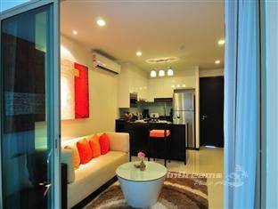 Превосходные апартаменты с 1 спальней и с видом на город в проекте Реджент Камала, на пляже Камала 