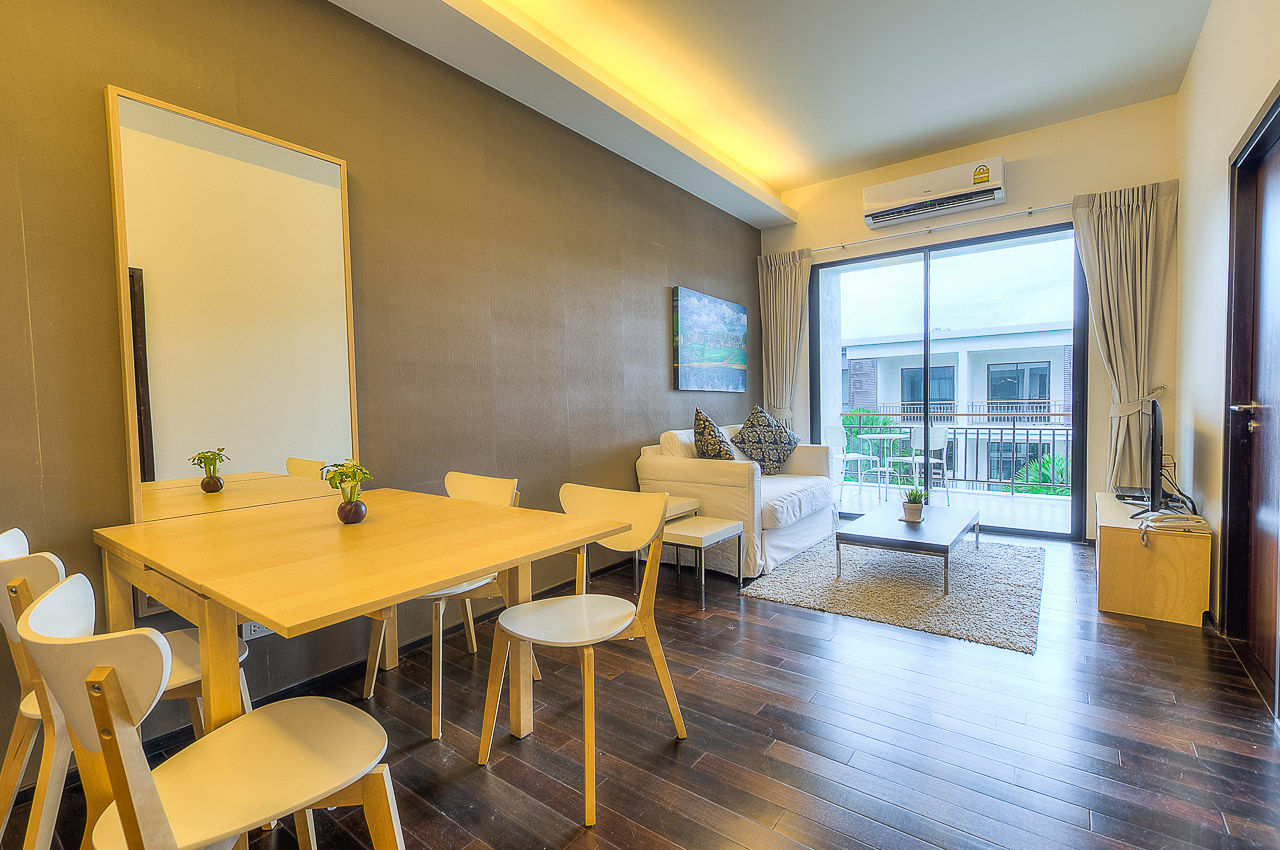 Роскошные апартаменты с 2 спальнями и с видом на бассейн, не далеко от моря в проекте Зе Тайтл Равай, на пляже Равай