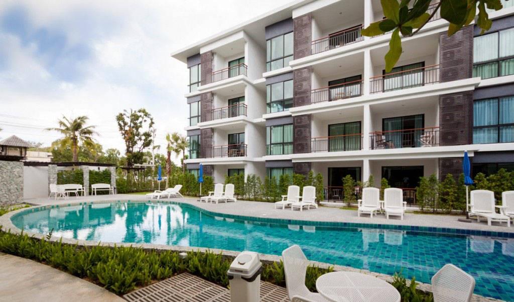 Комфортабельные апартаменты с 2 спальнями и с видом на бассейн, не далеко от моря в проекте Зе Тайтл Равай, на пляже Равай