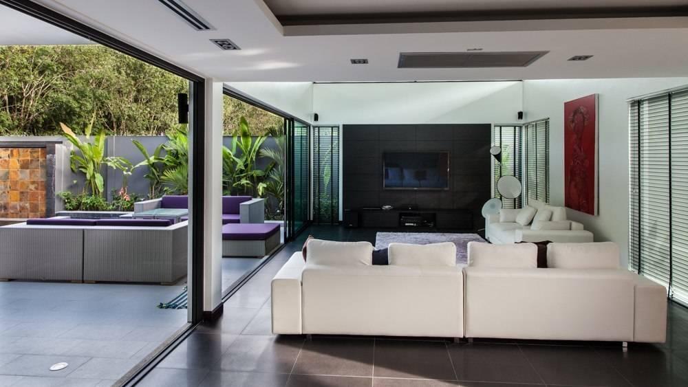 Cтильная вилла с 5 спальнями и с видом на бассейн в проекте Даймонд Виллас, на пляже Бангтао/Лагуна