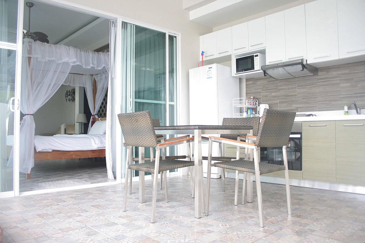 Комфортабельная вилла с 1 спальней и с видом на бассейн в проекте Арека Пул Вилла, на пляже Бангтао/Лагуна