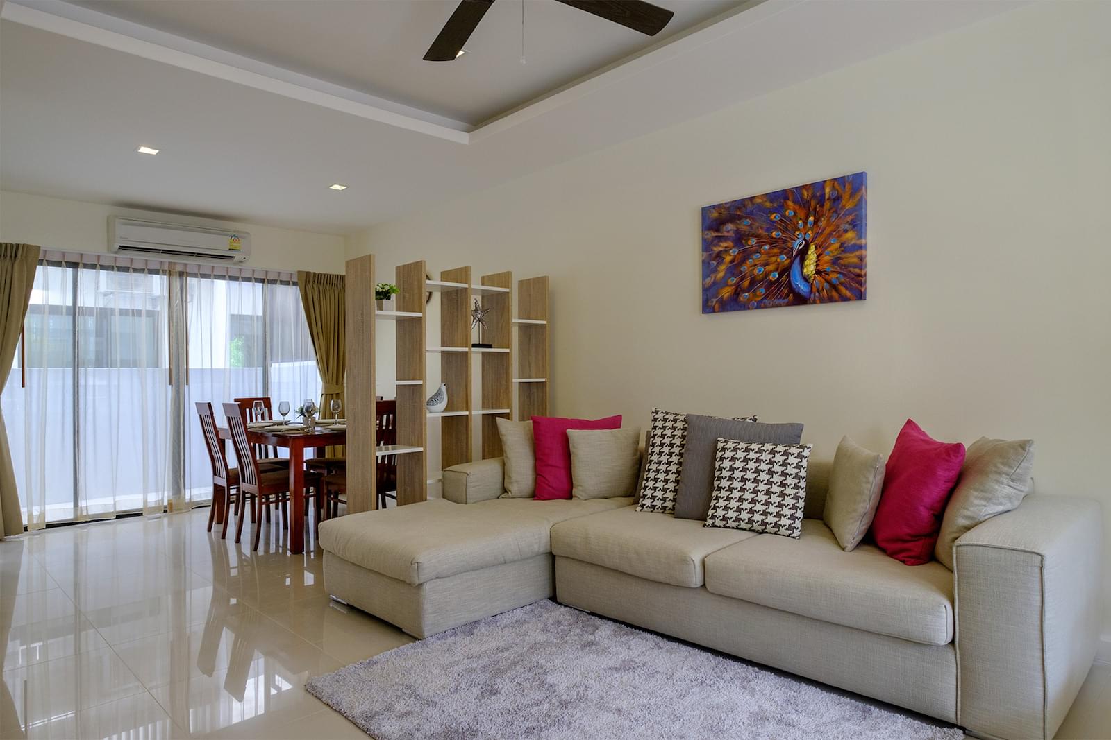 Роскошный таунхаус с 3 спальнями и с видом на сад в проекте Лагуна Парк, на пляже Бангтао/Лагуна