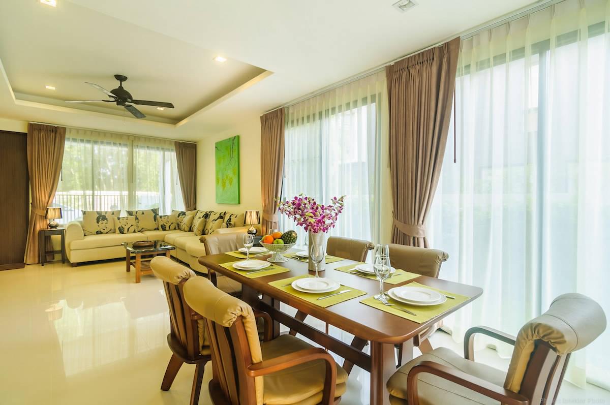 Шикарный таунхаус с 3 спальнями и с видом на сад в проекте Лагуна Парк, на пляже Бангтао/Лагуна