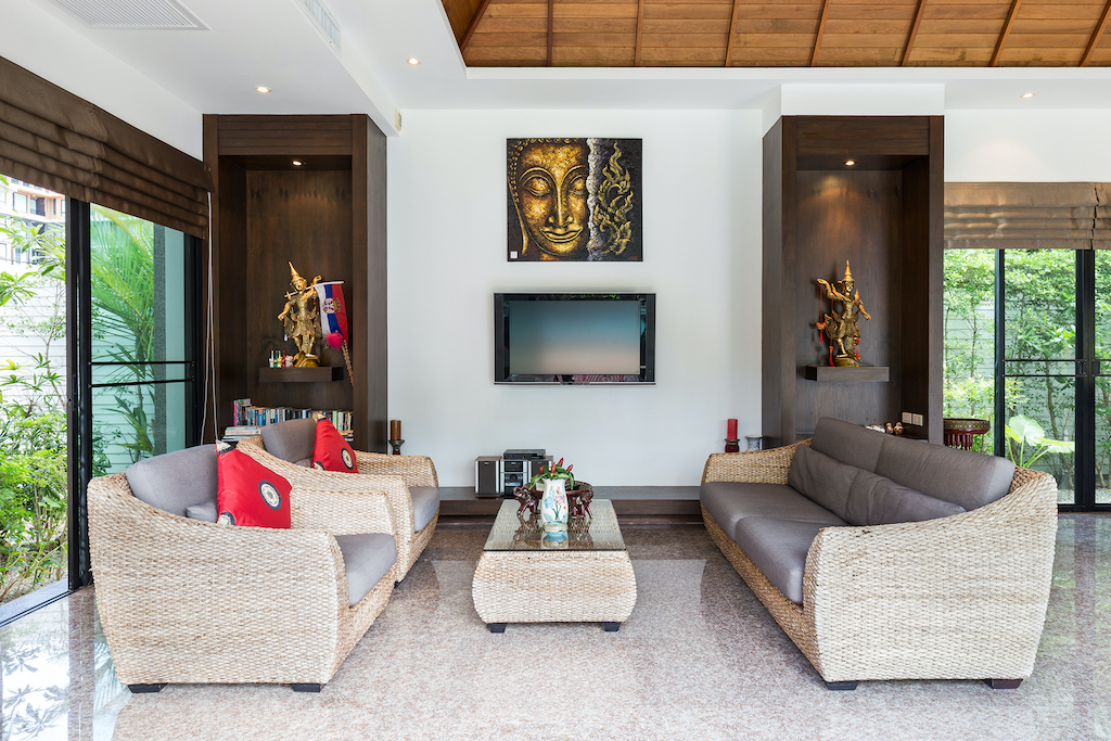 Потрясающая вилла с 3 спальнями и с видом на бассейн в проекте Баан Тай Сурин Гарденс, на пляже Сурин