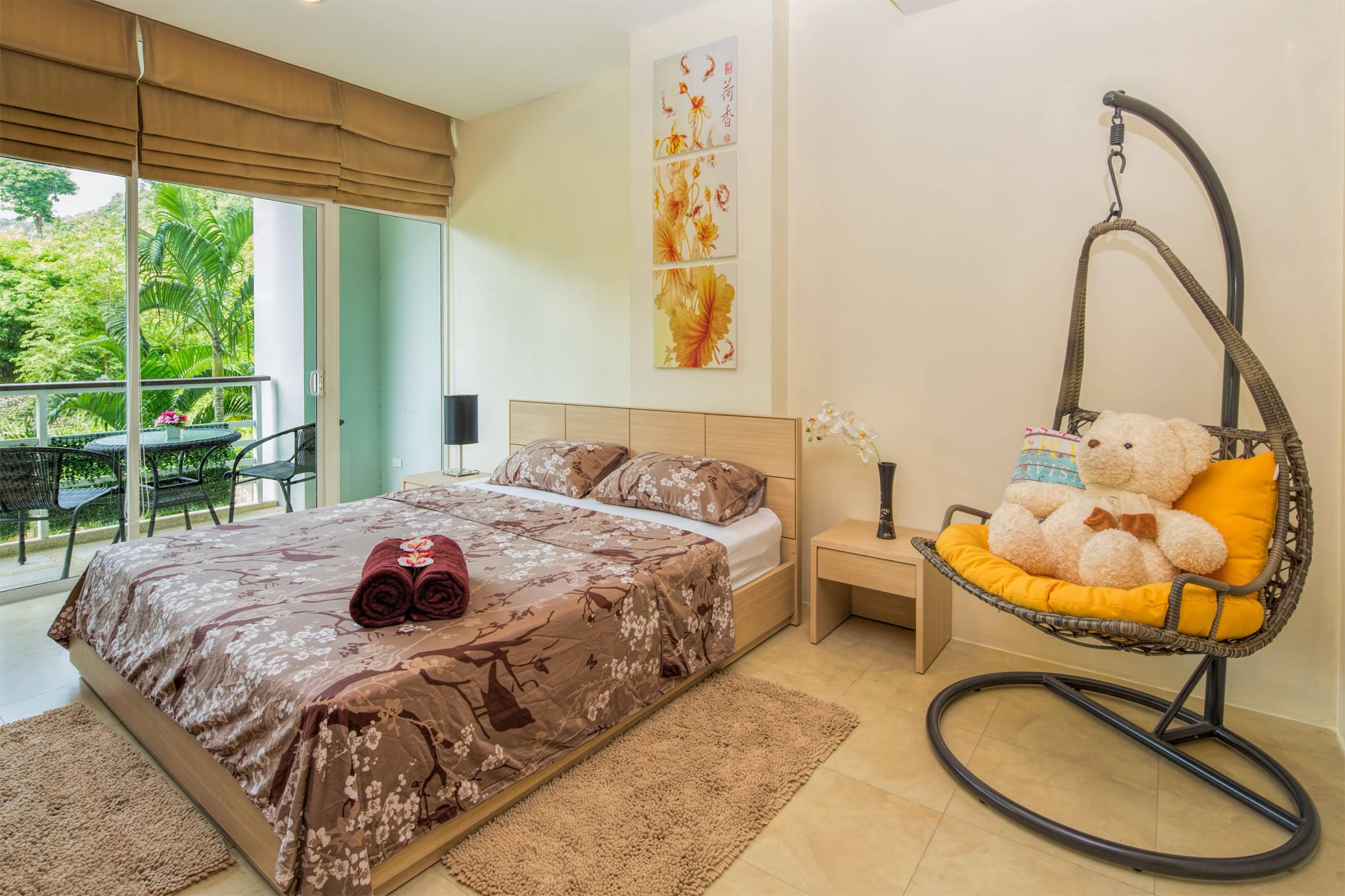 Превосходные апартаменты с 1 спальней и с видом на город в проекте Карон Хилл, на пляже Карон