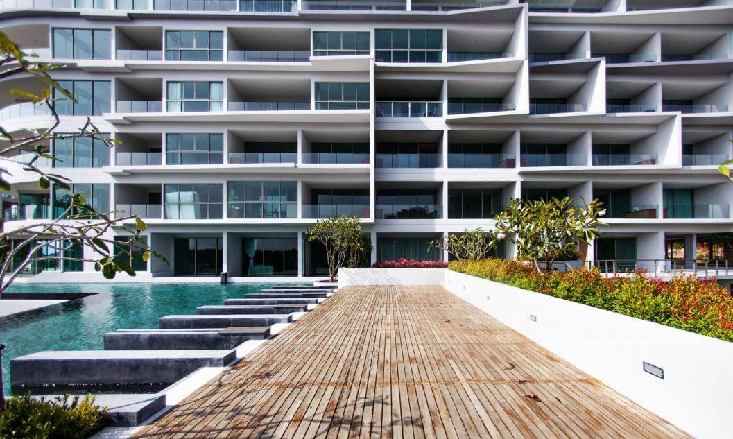 Потрясающие апартаменты студия и с видом на бассейн в проекте Карон Хилл, на пляже Карон