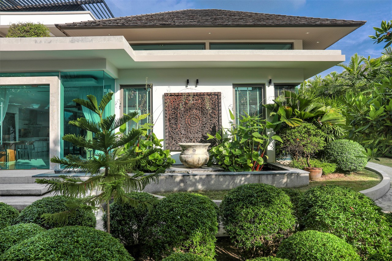 Сказочная вилла с 3 спальнями и с видом на бассейн в проекте Даймонд Три Вилла, на пляже Бангтао/Лагуна (+ Видео обзор)