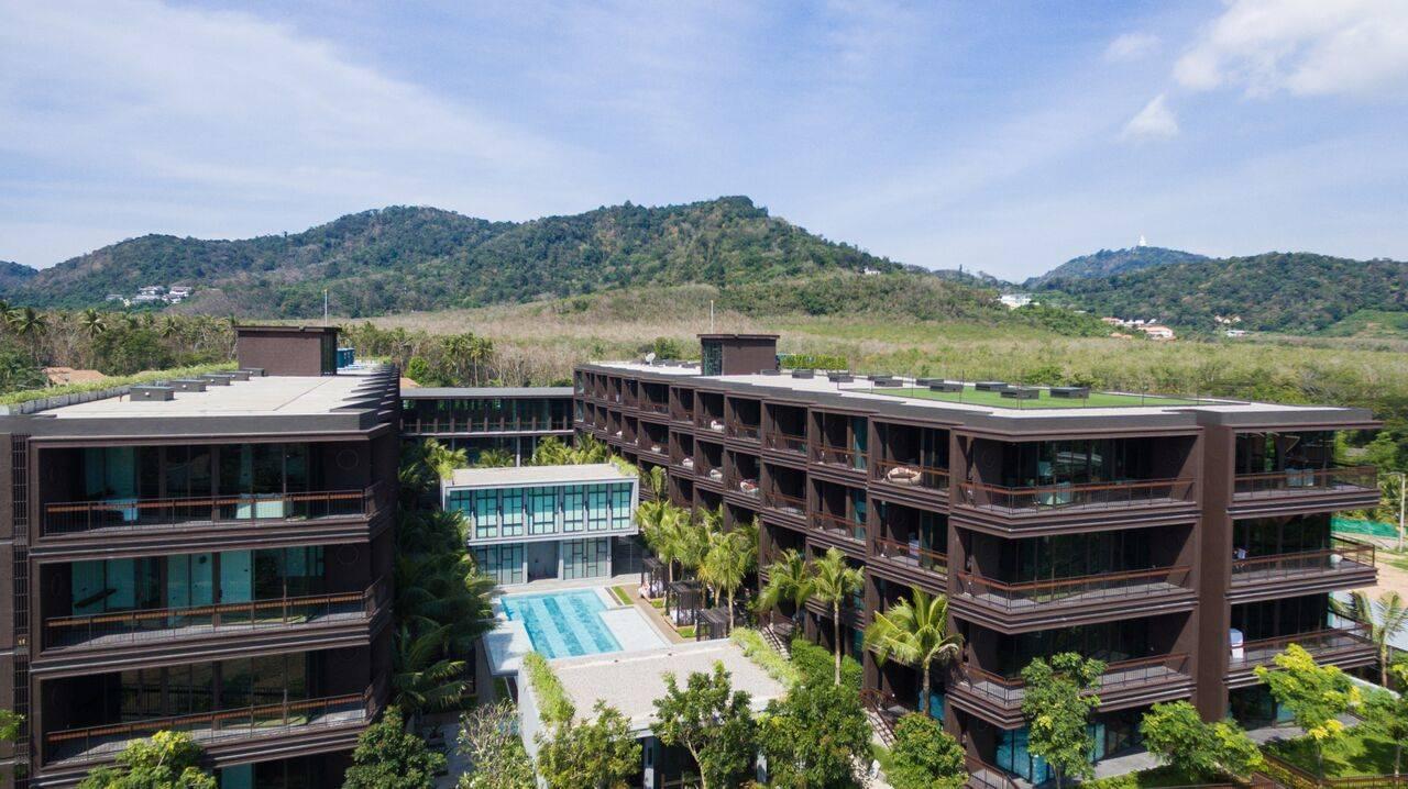 Восхитительные апартаменты с 2 спальнями и с видом на бассейн в проекте Сатурдэйс, на пляже Равай