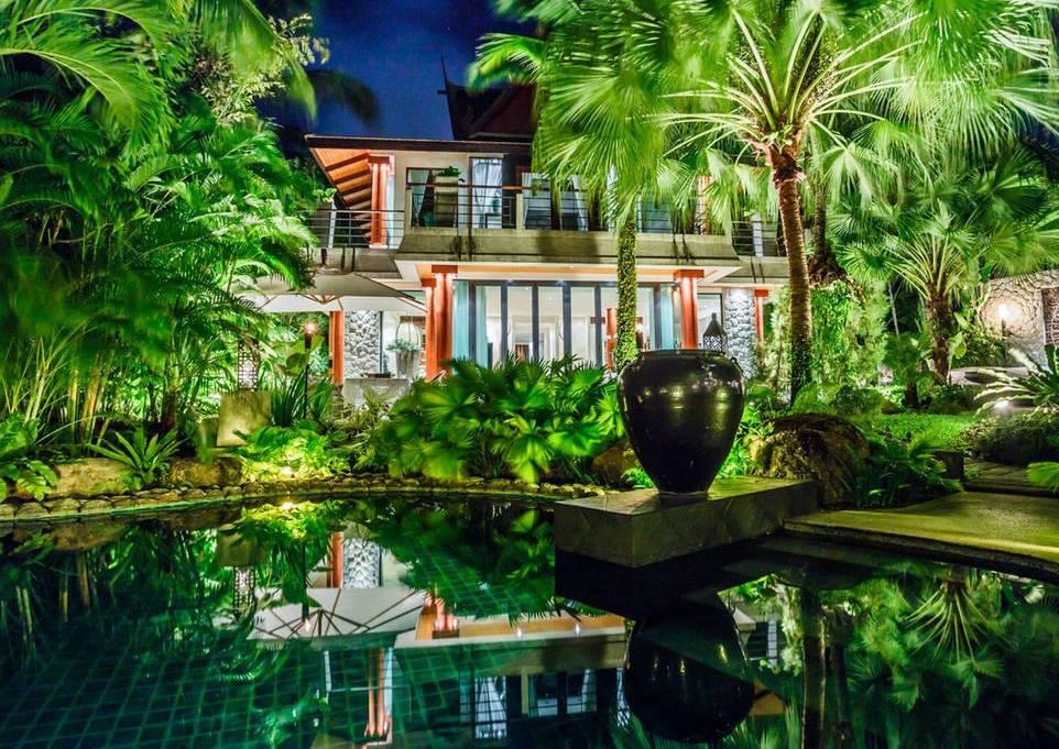 Модная вилла с 5 спальнями и с видом на озеро в проекте Сурин Спрингс, на пляже Сурин (+ Видео обзор)