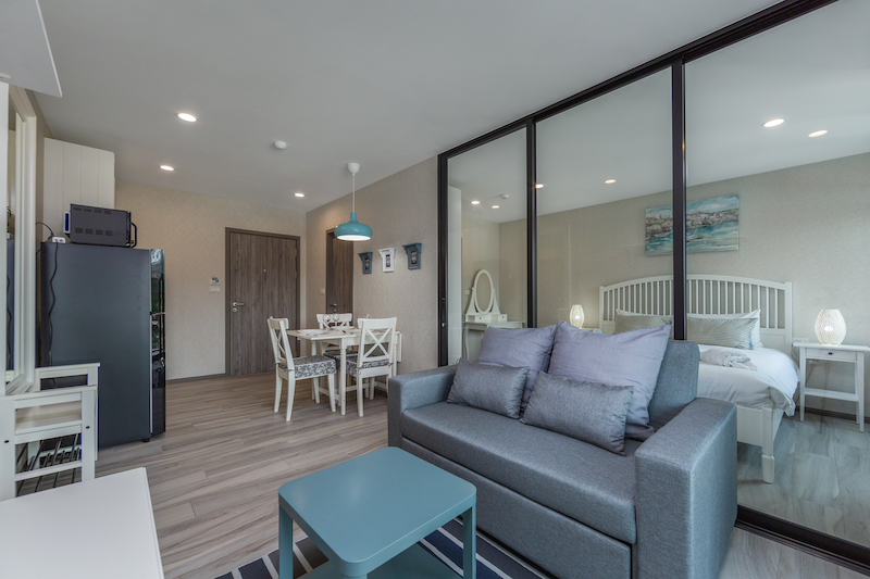 Роскошные апартаменты студия и с видом на бассейн в проекте Зе Тайтл Резиденс Наянг, на пляже Найянг