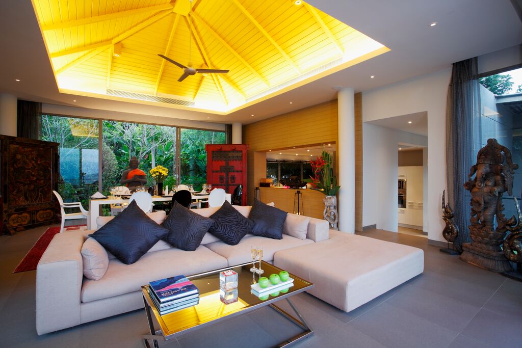 Комфортабельная вилла с 3 спальнями и с видом на море в проекте Ля Колин, на пляже Лаян 