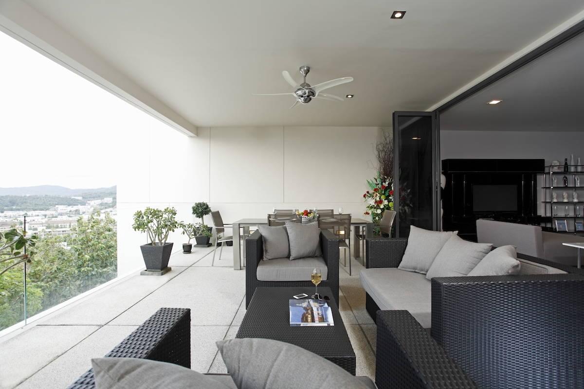 Сказочные апартаменты с 2 спальнями и с видом на море в проекте Зе Хэйтс, на пляже Ката