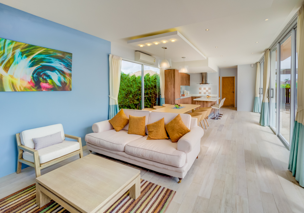 Сногсшибательная вилла с 3 спальнями и с видом на бассейн в проекте Сигнача виллас, на пляже Найхарн