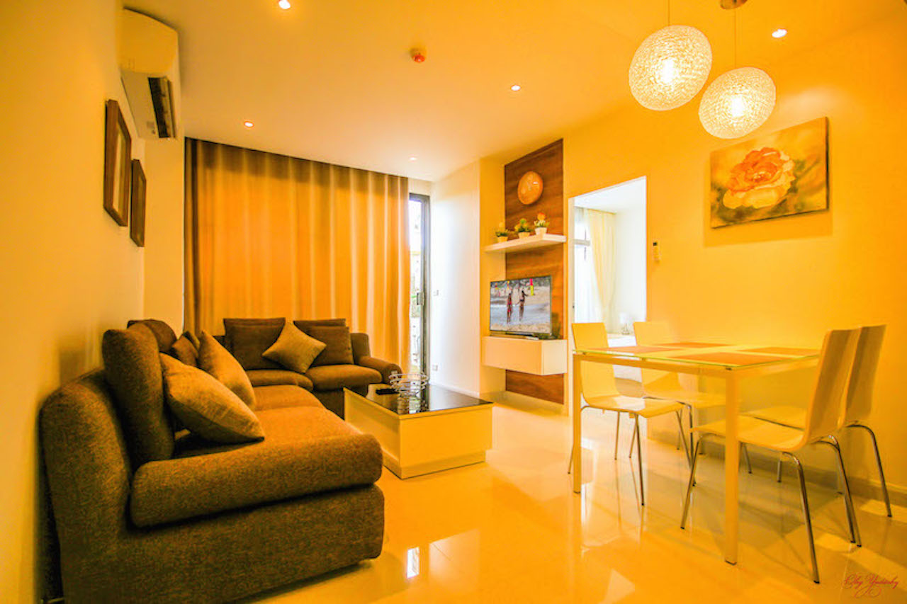 Прекрасные апартаменты с 2 спальнями и с видом на бассейн в проекте Лаго, на пляже Найхарн