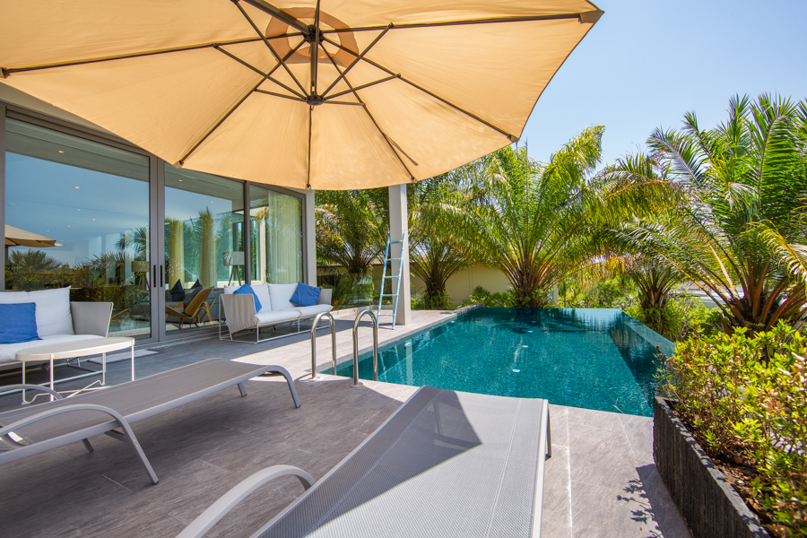 Удобная вилла с 3 спальнями и с видом на горы в проекте Павиллионс, на пляже Бангтао/Лагуна (+ Видео обзор)