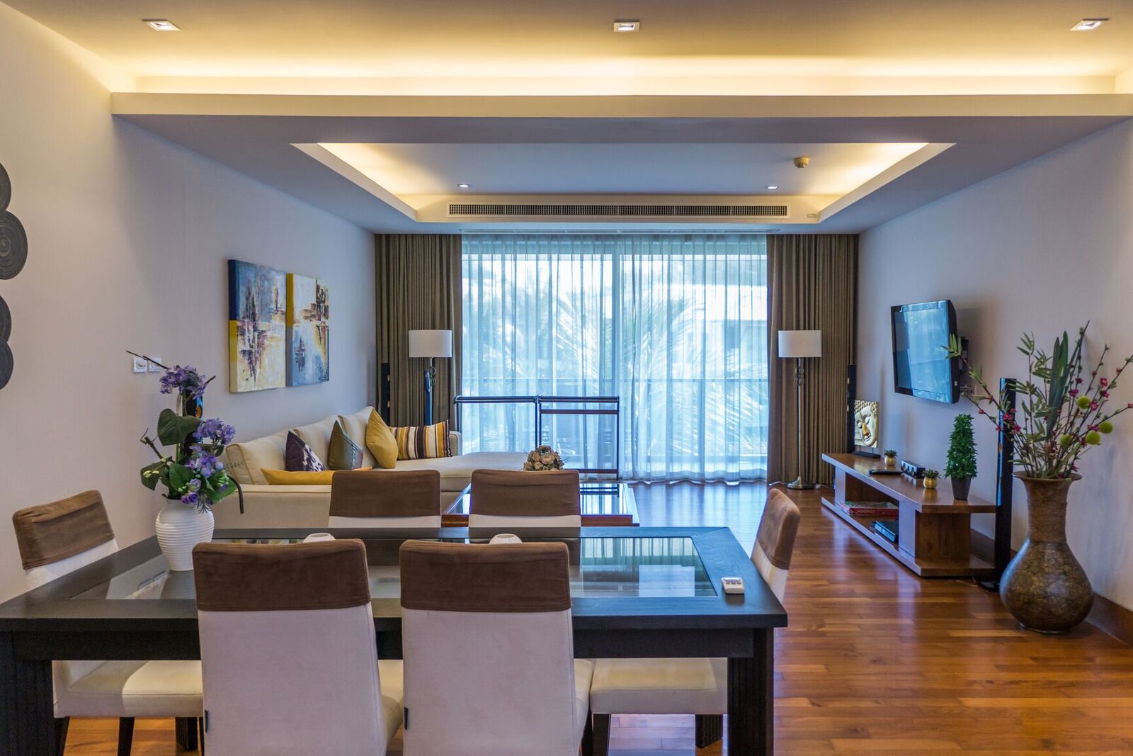 Удобный пентхауз с 1 спальней и с видом на бассейн, не далеко от моря в проекте Перл оф Найтон, на пляже Найтон (+ Видео обзор)