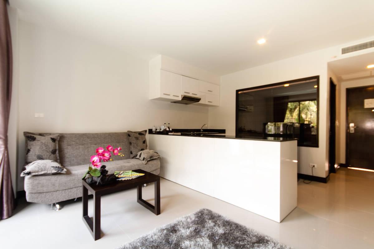 Восхитительные апартаменты с 2 спальнями и с видом на сад в проекте Зе Крис, на пляже Сурин