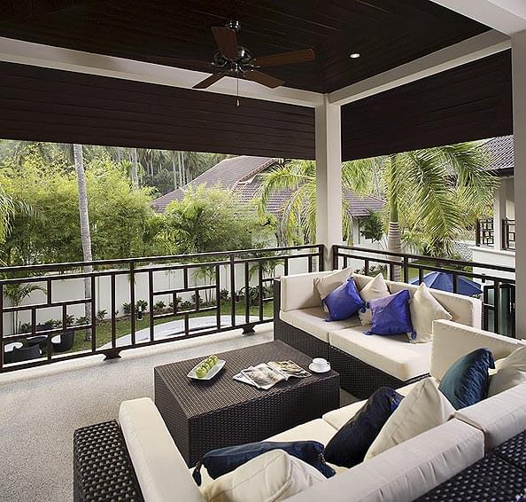 Модная вилла с 5 спальнями и с видом на бассейн в проекте Зе Виллас, на пляже Найхарн