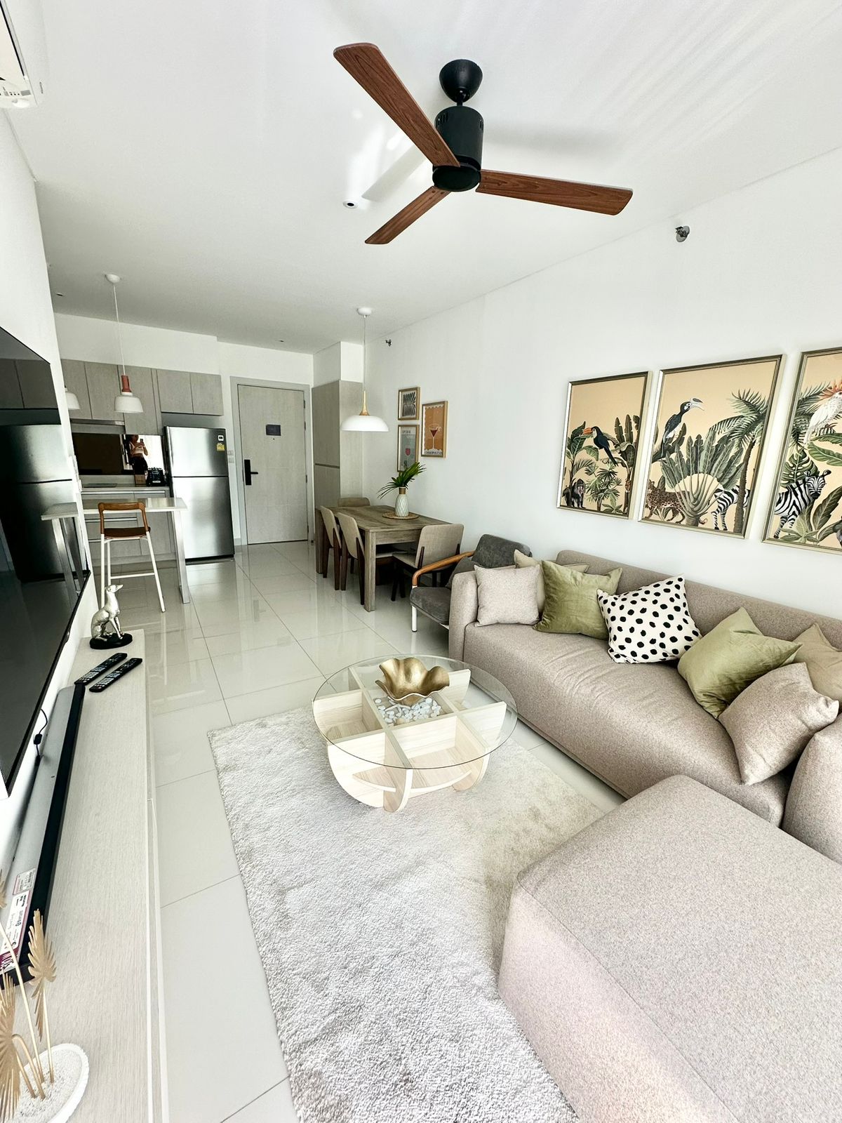 Удобные апартаменты с 2 спальнями и с видом на озеро в проекте Кассия Резиденсис, на пляже Бангтао/Лагуна