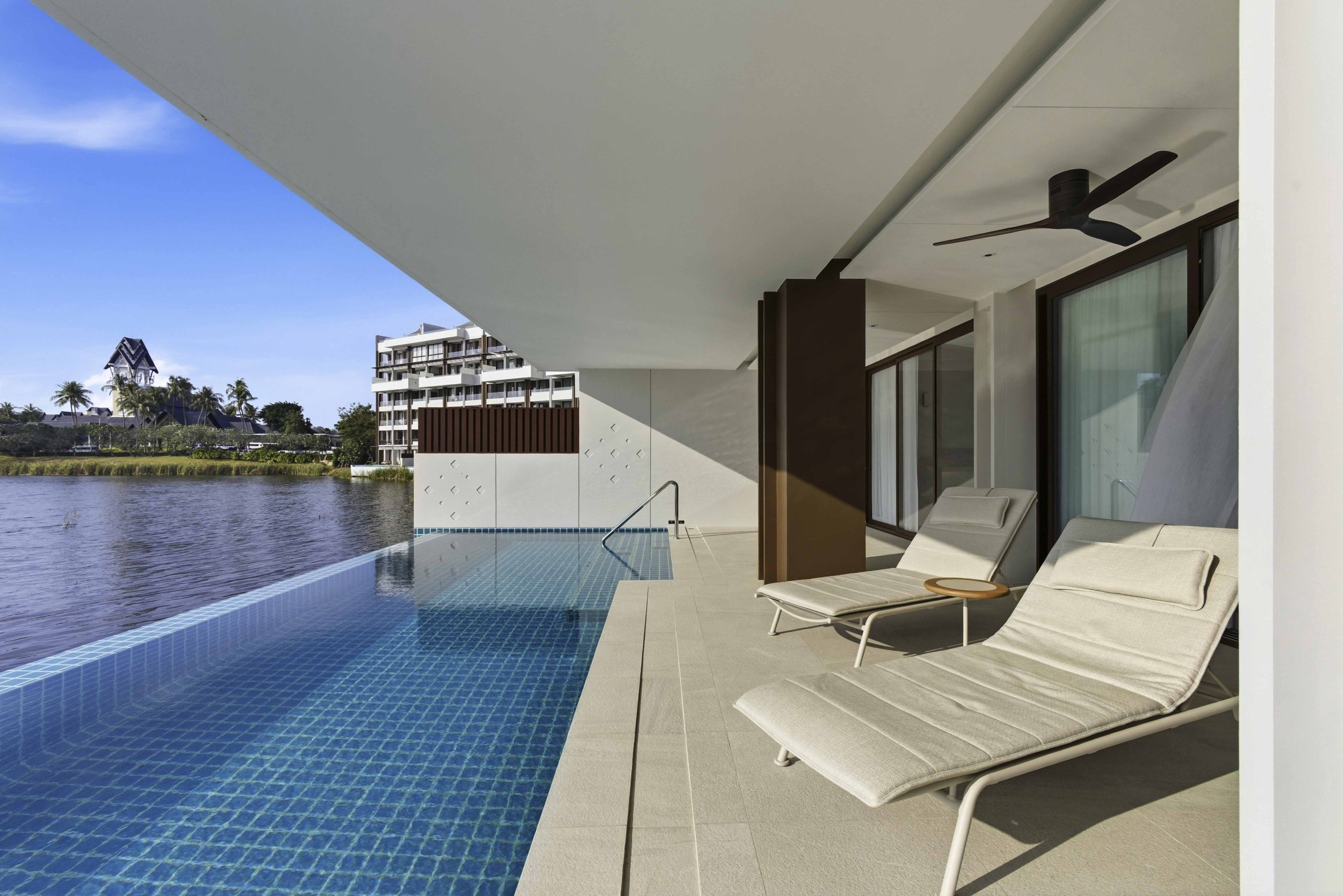 Апартаменты у озера с видом на океан - 2 спальни 