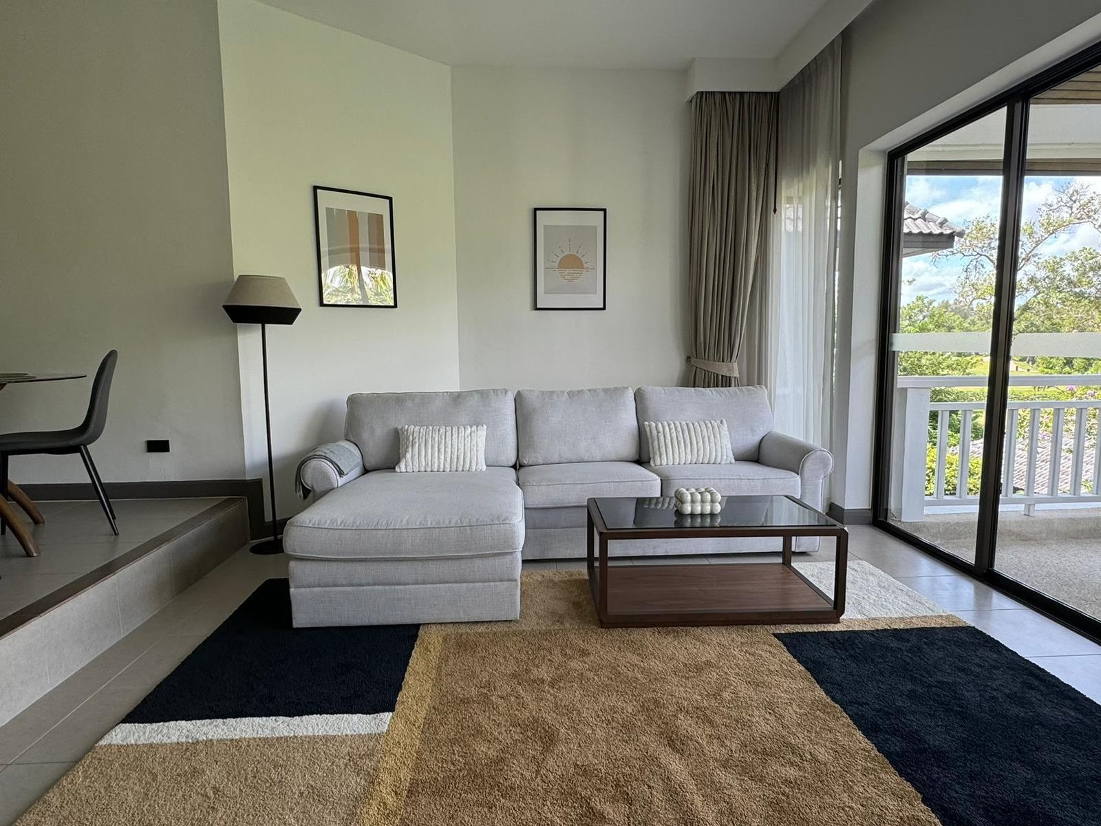 Сказочные апартаменты с 2 спальнями и с видом на гольф-поле в проекте Алламанда 2 и 3, на пляже Бангтао/Лагуна