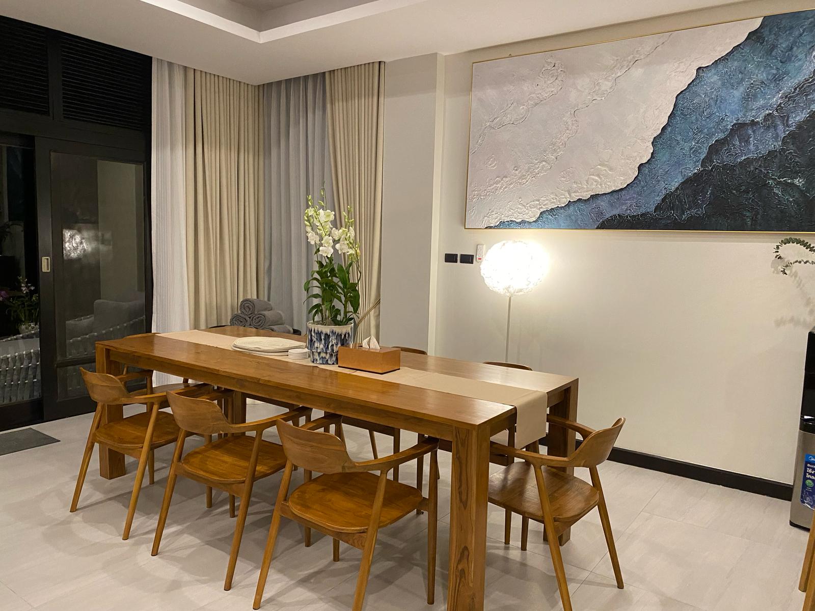 Великолепные апартаменты с 3 спальнями и с видом на сад, не далеко от моря в проекте Маантаван, на пляже Бангтао/Лагуна