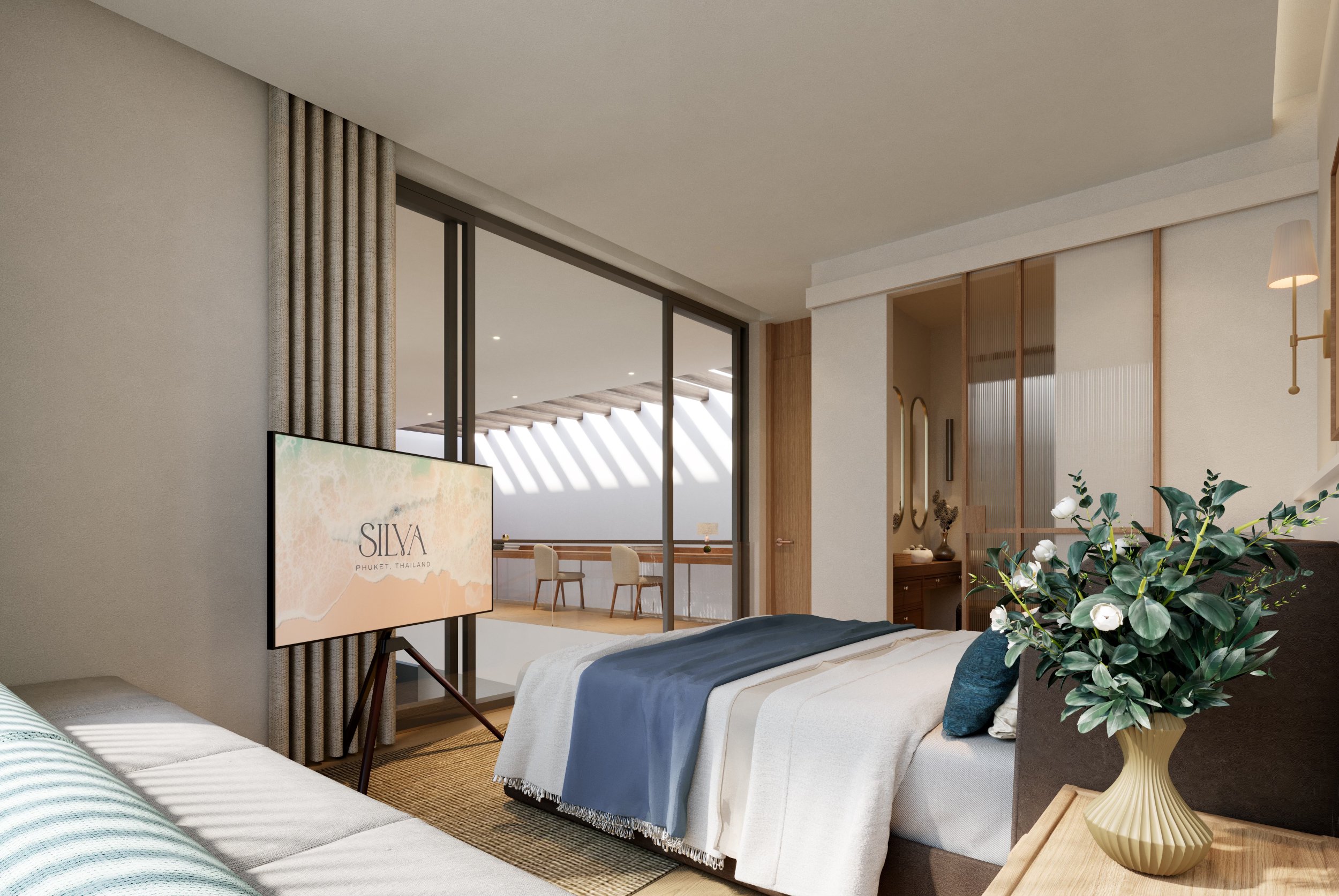 Прекрасная вилла с 3 спальнями и с видом на бассейн, на пляже Бангтао/Лагуна