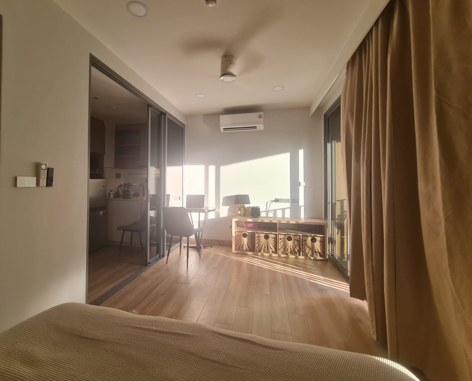 Шикарные апартаменты студия и с видом на гольф-поле в проекте Скай Парк Селеста, на пляже Бангтао/Лагуна