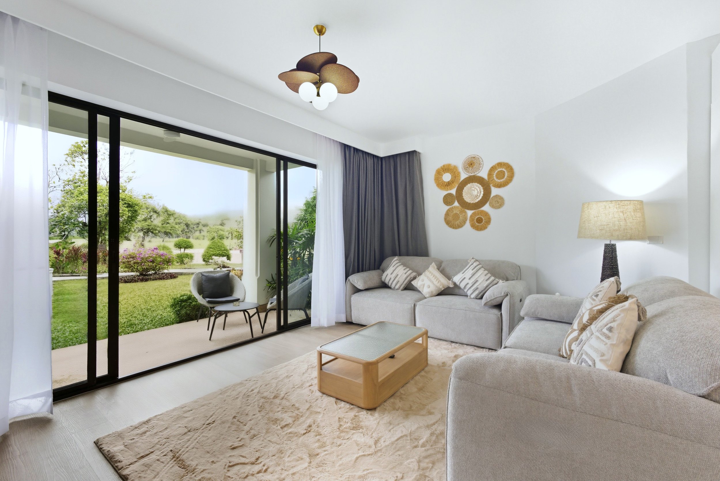 Комфортабельные апартаменты с 1 спальней и с видом на гольф-поле в проекте Алламанда 2 и 3, на пляже Бангтао/Лагуна