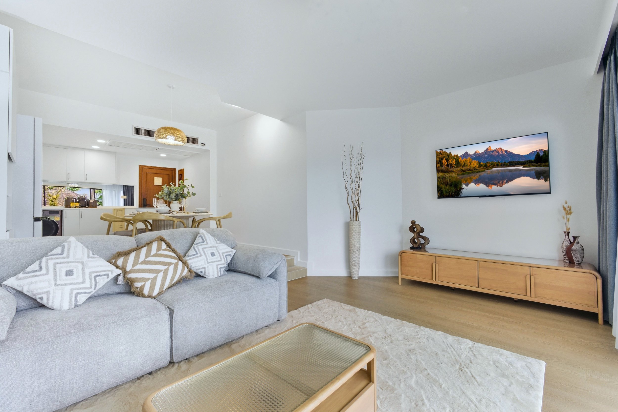 Комфортабельные апартаменты с 1 спальней и с видом на гольф-поле в проекте Алламанда 2 и 3, на пляже Бангтао/Лагуна