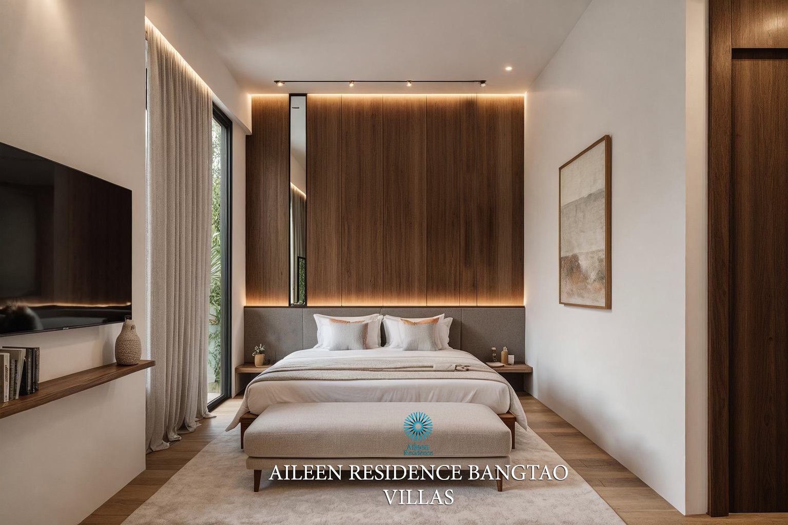 Превосходная вилла с 3 спальнями и с видом на бассейн, на пляже Бангтао/Лагуна