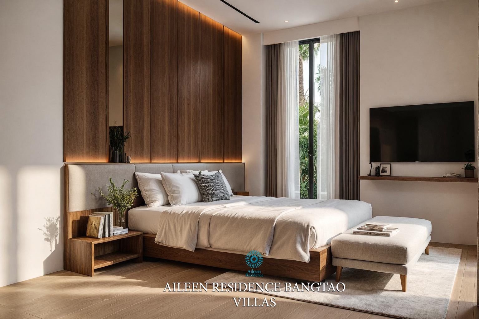 Превосходная вилла с 3 спальнями и с видом на бассейн, на пляже Бангтао/Лагуна