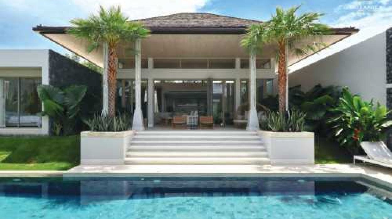 3-Bedroom Villa, with pool view in Botanica Hillside project, on Bangtao/Laguna beach