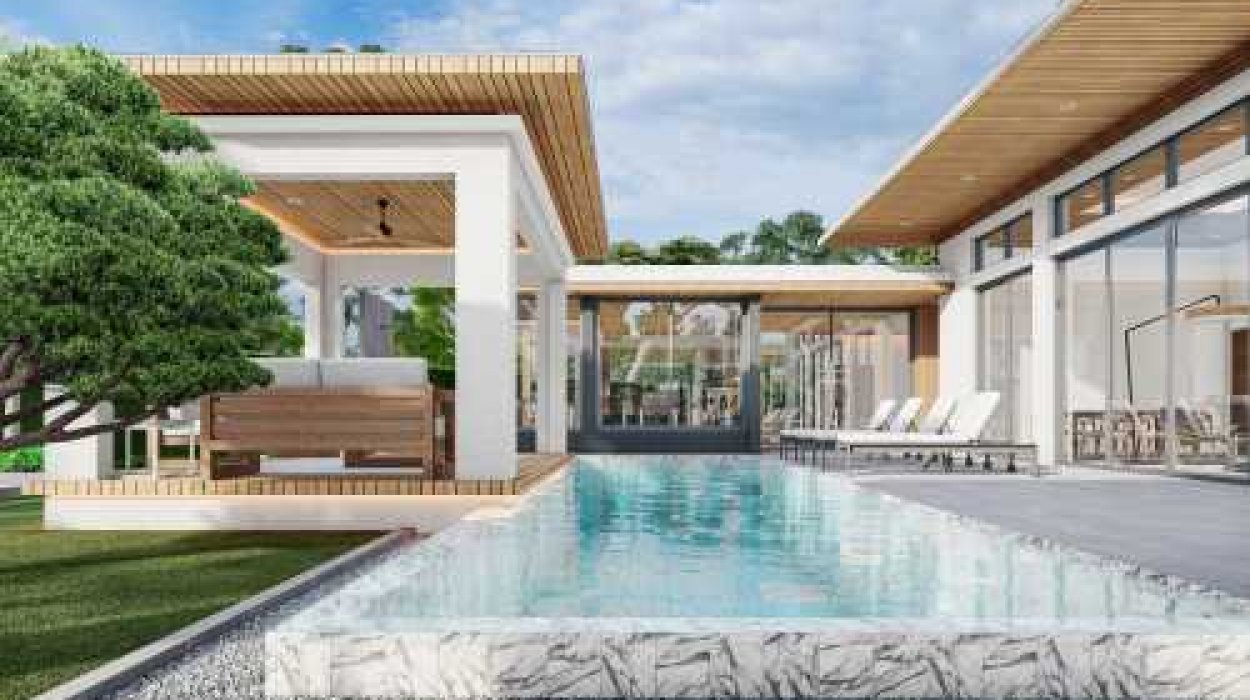4-Bedroom Villa, with pool view in Mouana  Mai Khao project, on Mai Khao beach