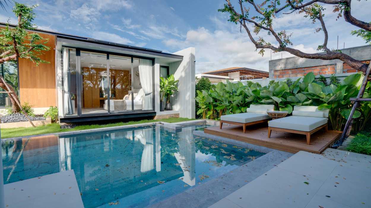 3-Bedroom Villa, with pool view, on Kamala beach