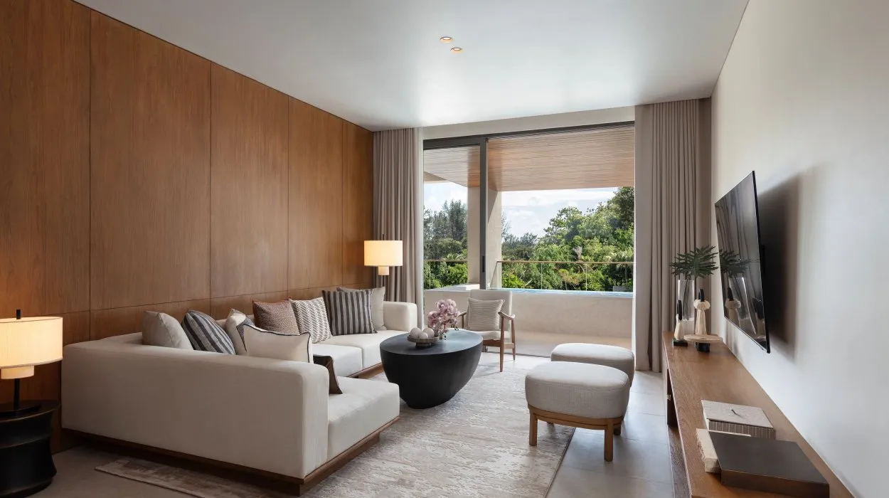 3-Bedroom Apartments, with garden view, on Layan beach