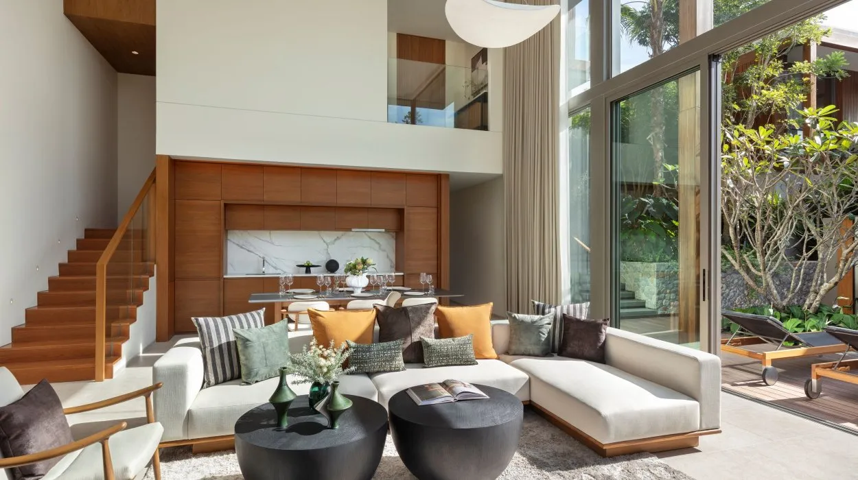 3-Bedroom Villa, with pool view, on Layan beach
