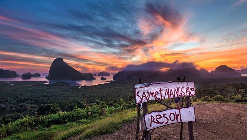 Phang Nga and Samet Nangshe Sunrise