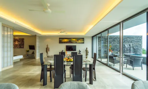 3-Bedroom Apartments, with sea view in The Villas Overlooking Layan project, on Bangtao/Laguna beach