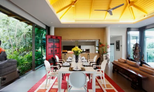 Spacious 3-Bedroom Villa, with sea view in La Colline project, on Layan Beach beach